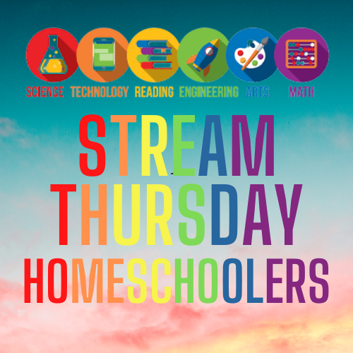 Science, Technology, Reading, Engineering, Arts, Math

STREAM Thursday Homeschoolers Logo Logo